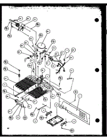 08 - Machine Compartment - Tec Comp Parts For Amana Refrigerator 36531 From Appliancepartspros.Com