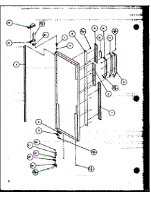 09 - Ref Door Parts For Amana Refrigerator 36531 From Appliancepartspros.Com