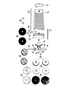 03 - Tank, Brushes_Pads Parts For Hoover Floor Scrubber Polisher 5471 From Appliancepartspros.Com