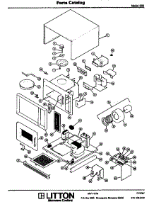 01 - Page 10 Parts For Amana Microwave 550 From Appliancepartspros.Com