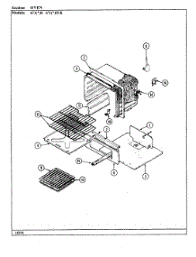 03 - Control System (671Xh-K) parts for Admiral Range 671WH-K from AppliancePartsPros.com