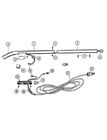 03 - Handle Parts For Hoover Vacuum 705 From Appliancepartspros.Com