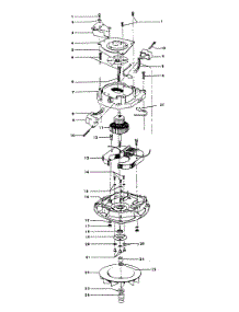 05 - Motor Assembly Parts For Hoover Vacuum 705 From Appliancepartspros.Com