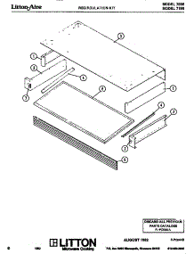 01 - Page 1 Parts For Amana Microwave 7196 From Appliancepartspros.Com