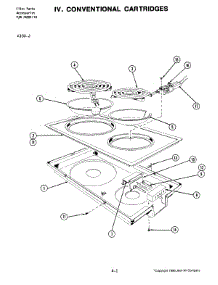 01 - Conventional Cartridge Parts For Jenn-Air Cartridge A100 From Appliancepartspros.Com