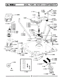 02 - Base, Pump, Motor & Components parts for Maytag Washer A112 from AppliancePartsPros.com