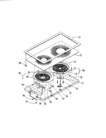 01 - Black Glass Cartridge Parts For Jenn-Air Cartridge A120 From Appliancepartspros.Com