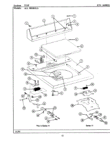 06 - Top Parts For Maytag Washer A211 From Appliancepartspros.Com