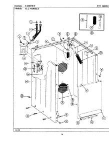 02 - Cabinet Parts For Maytag Washer A282 From Appliancepartspros.Com