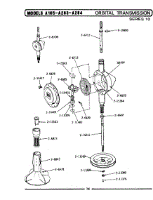 05 - Orbital Transmission (Series 10) Parts For Maytag Washer A284 From Appliancepartspros.Com