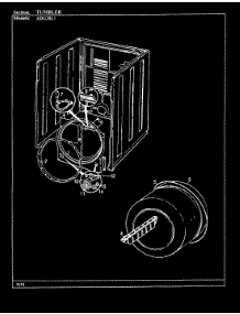 04 - Tumbler (Rev. A-B) parts for Admiral Dryer ADG20L1A from AppliancePartsPros.com