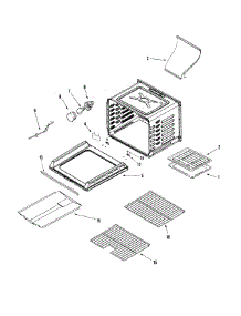 02 - Cavity parts for Amana Range AGR5735QDW from AppliancePartsPros.com