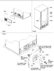 02 - Cabinet Back parts for Amana Refrigerator ARS266KBC / PARS266KBC0 from AppliancePartsPros.com