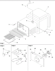 02 - Cavity parts for Amana Range ARTC7021W / P1143814N W from AppliancePartsPros.com