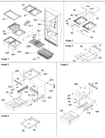 10 - Shelving Assy parts for Amana Refrigerator BG21V1W / P1325020W W from AppliancePartsPros.com