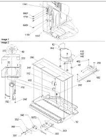 09 - Machine Compartment parts for Amana Refrigerator BX21VC / P1325002W C from AppliancePartsPros.com