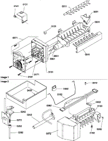 06 - Ice Maker Assy & Parts parts for Amana Refrigerator BX22S5W / P1196704W W from AppliancePartsPros.com