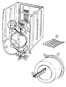 04 - Tumbler (Cde20t8a & W) parts for Crosley Dryer CDE20T8A from AppliancePartsPros.com