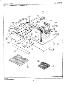 05 - Oven parts for Maytag Oven CWE9000ACB from AppliancePartsPros.com