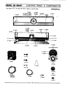 02 - Control Panel & Components (Original) Parts For Maytag Dryer De407 From Appliancepartspros.Com