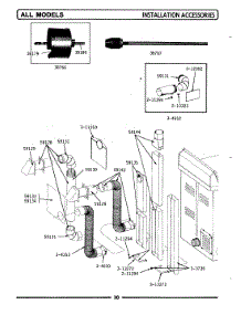 05 - Installation Accessories Parts For Maytag Dryer De410 From Appliancepartspros.Com