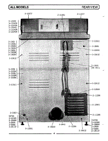 08 - Rear View parts for Maytag Dryer DE91 from AppliancePartsPros.com