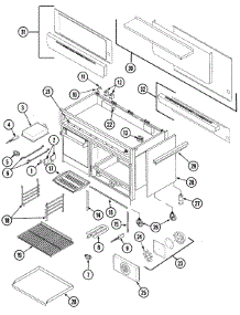03 - Oven Body / Gas Controls parts for Dynasty Range DGRSC304 from AppliancePartsPros.com