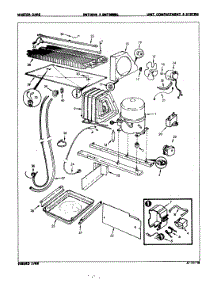 05 - Unit Compartment & System parts for Admiral Refrigerator DNT18H9LA / 7B18B from AppliancePartsPros.com