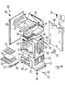 04 - Oven parts for Admiral Range GM3267XUAM from AppliancePartsPros.com