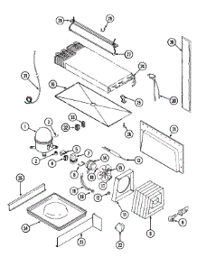 08 - Unit Compartment & System parts for Admiral Refrigerator GT15B2N3EA from AppliancePartsPros.com
