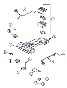 02 - Controls parts for Admiral Refrigerator GT2116PXCA from AppliancePartsPros.com