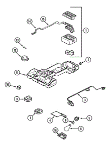 02 - Controls parts for Admiral Refrigerator GT2127PDCW from AppliancePartsPros.com