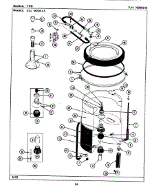 07 - Tub parts for Maytag Washer LAT1910AAL from AppliancePartsPros.com
