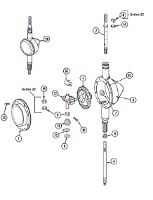 06 - Transmission parts for Admiral Washer LAT9306EGE from AppliancePartsPros.com
