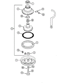 03 - Clutch, Brake & Belts parts for Maytag Washer LAT9357AAM from AppliancePartsPros.com