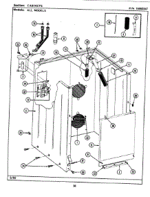 02 - Cabinet parts for Maytag Washer LAT9700AAW from AppliancePartsPros.com