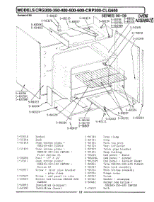 05 - Oven Assembly parts for Maytag Range LCRG300 from AppliancePartsPros.com