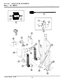 06 - Installation Accessories parts for Maytag Dryer LDE4000 from AppliancePartsPros.com