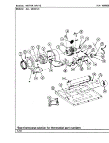 12 - Motor Drive (Ldg7500aal,Aaw,Abl,Abw) parts for Maytag Dryer LDG7500AAW from AppliancePartsPros.com