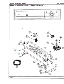 03 - Control Panel parts for Maytag Dryer LDG8000AAL from AppliancePartsPros.com