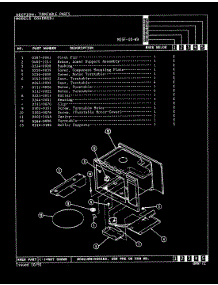 04 - Turntable parts for Magic Chef Microwave M15F-10-W9 from AppliancePartsPros.com