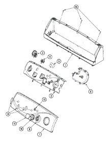 03 - Control Panel parts for Maytag Washer MAV7551AWW from AppliancePartsPros.com