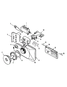 04 - Rinse Aid & Soap Dispenser parts for Maytag Dishwasher MDB4000AWA from AppliancePartsPros.com