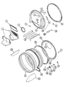 06 - Tumbler parts for Maytag Dryer MDG7500AWQ from AppliancePartsPros.com