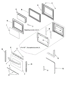 03 - Door (Lower) parts for Maytag Range MER6775AAQ from AppliancePartsPros.com