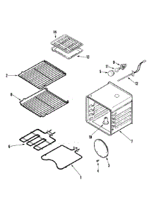 04 - Oven parts for Maytag Oven MEW5527DDW from AppliancePartsPros.com