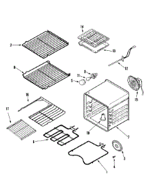 04 - Oven parts for Maytag Oven MEW6527DDW from AppliancePartsPros.com