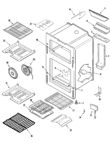 06 - Oven parts for Maytag Range MGR6875ADW from AppliancePartsPros.com