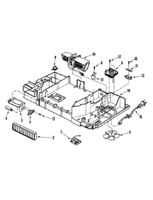 02 - Blower Motor parts for Maytag Microwave MMV4205AAS from AppliancePartsPros.com
