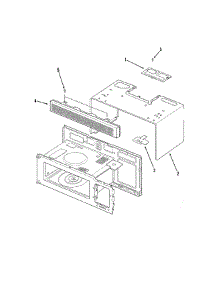 06 - Outer Case / Vent Grille parts for Maytag Microwave MMV5165AAQ from AppliancePartsPros.com